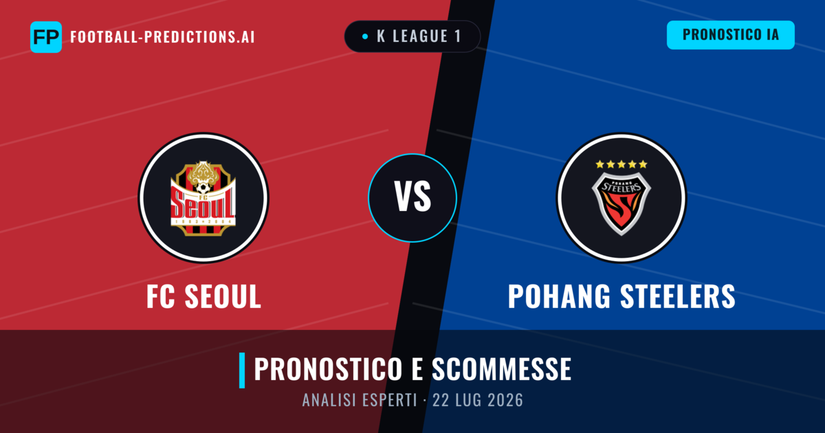 FC Seoul vs Pohang Steelers — pronostico e anteprima del match