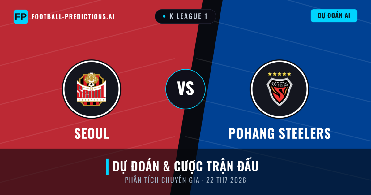 Seoul vs Pohang Steelers — dự đoán và xem trước trận đấu