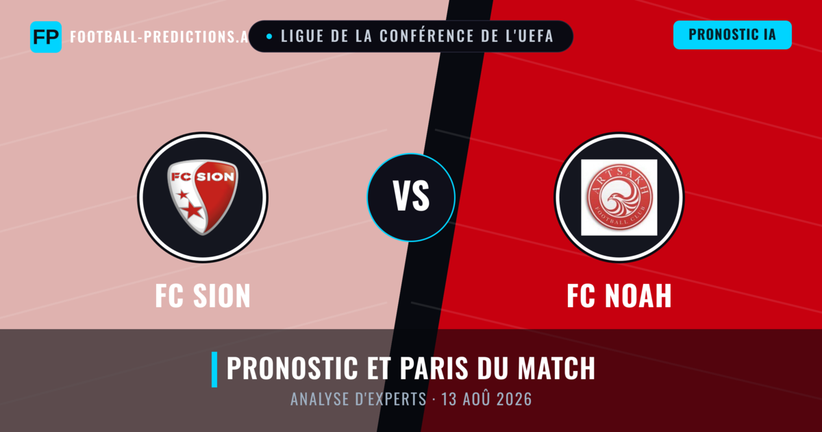 FC Sion vs FC Noah — pronostic et avant-match