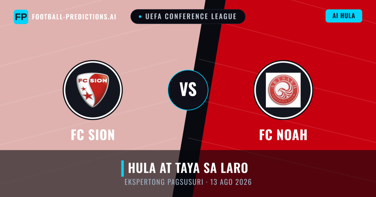 FC Sion vs FC Noah — hula at preview ng laban