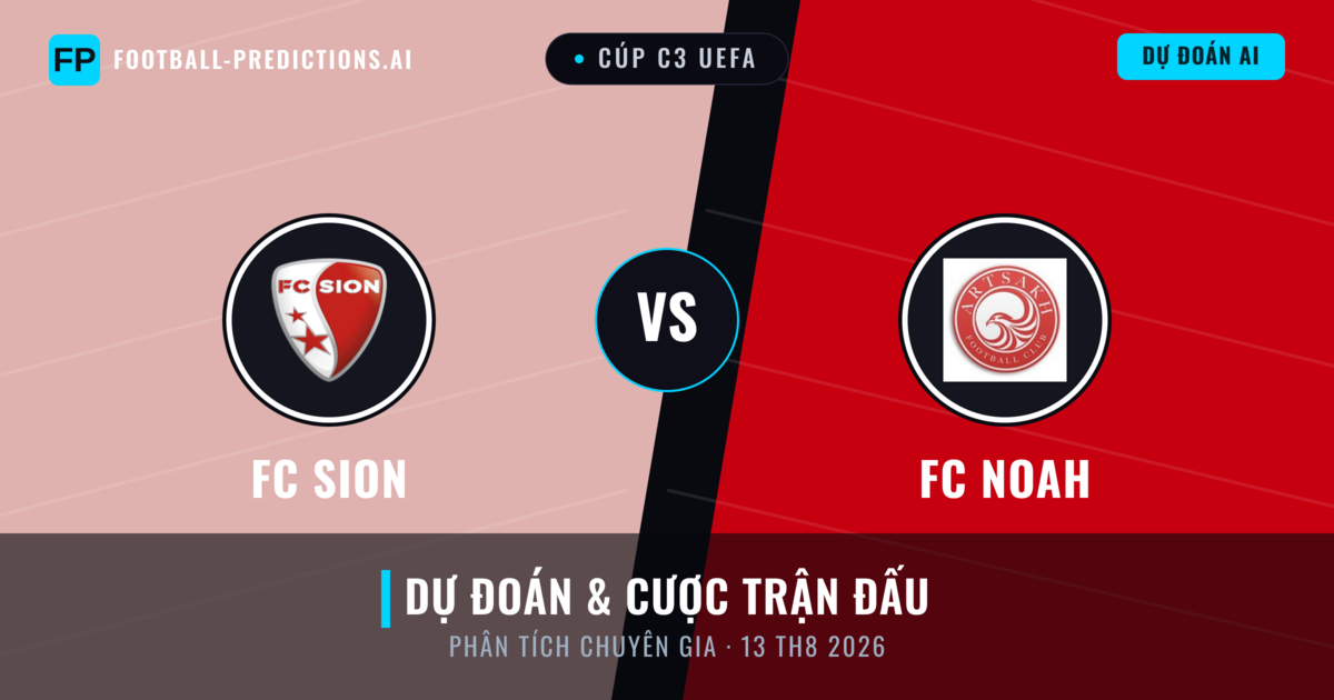 FC Sion vs FC Noah — dự đoán và xem trước trận đấu
