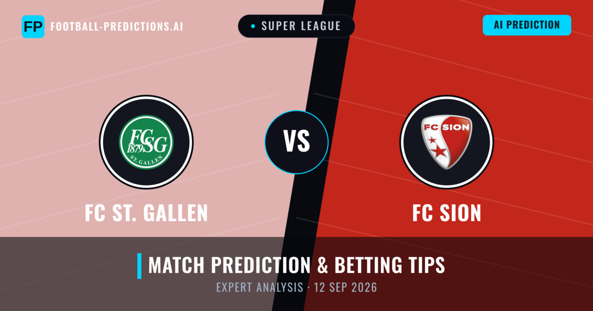 FC ST. Gallen vs FC Sion — match prediction & preview