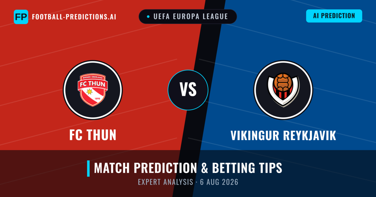 FC Thun vs Vikingur Reykjavik — match prediction & preview
