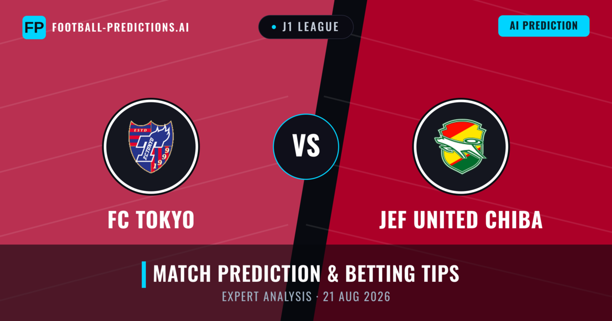 FC Tokyo vs JEF United Chiba — match prediction & preview