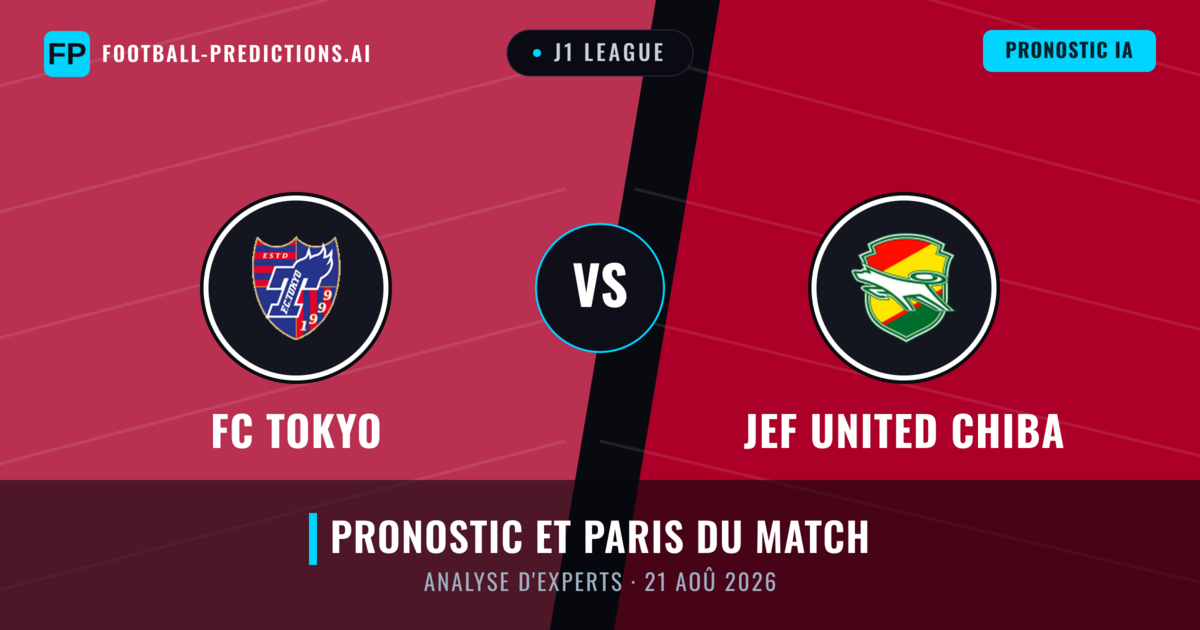 FC Tokyo vs JEF United Chiba — pronostic et avant-match