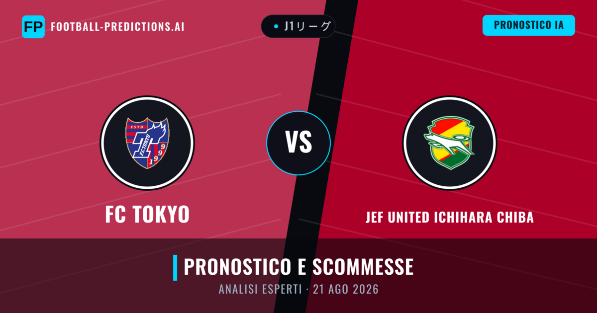 FC Tokyo vs JEF United Ichihara Chiba — pronostico e anteprima del match