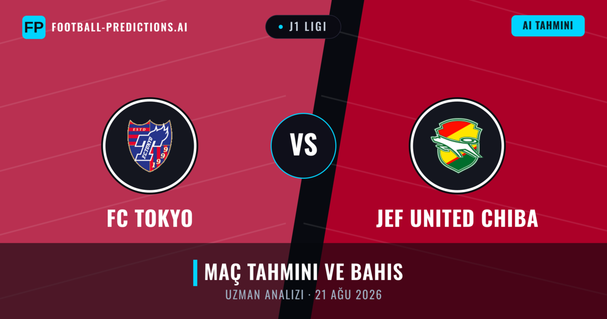 FC Tokyo - JEF United Chiba — maç tahmini ve önizleme
