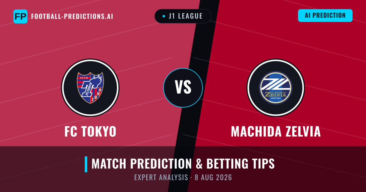 FC Tokyo vs Machida Zelvia — match prediction & preview