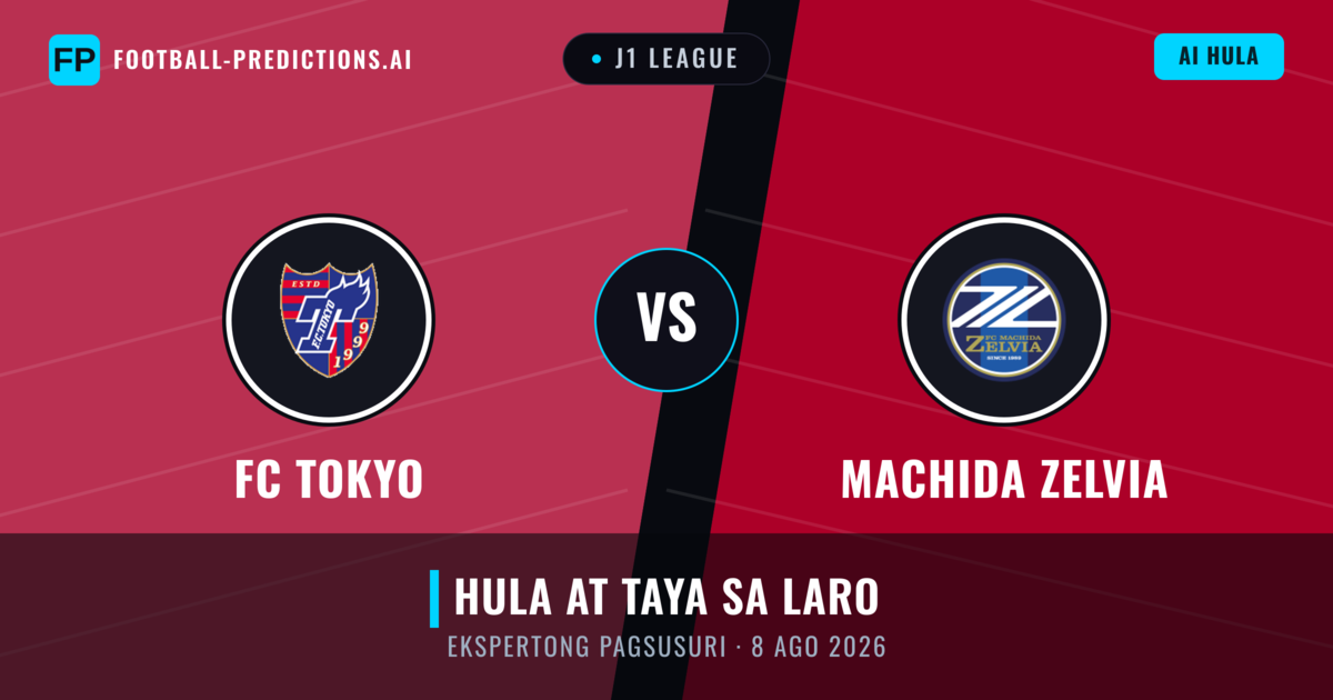 FC Tokyo vs Machida Zelvia — hula at preview ng laban