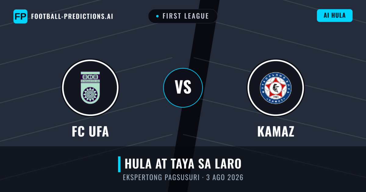 FC UFA vs KAMAZ — hula at preview ng laban