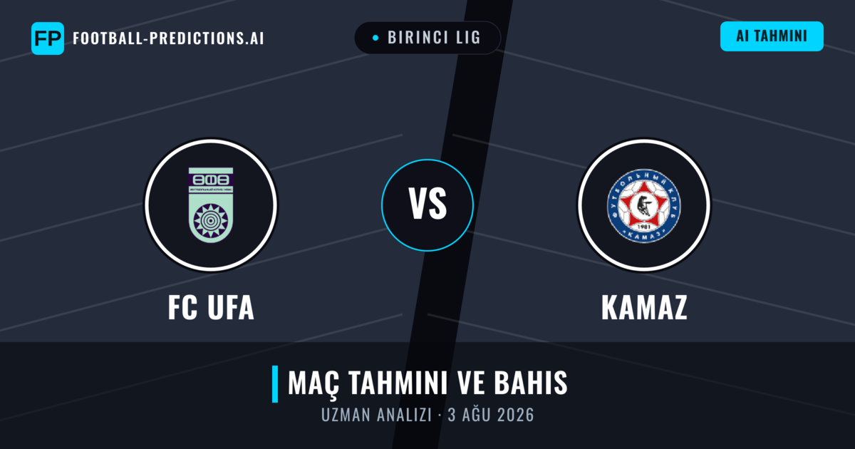 FC UFA - KAMAZ — maç tahmini ve önizleme