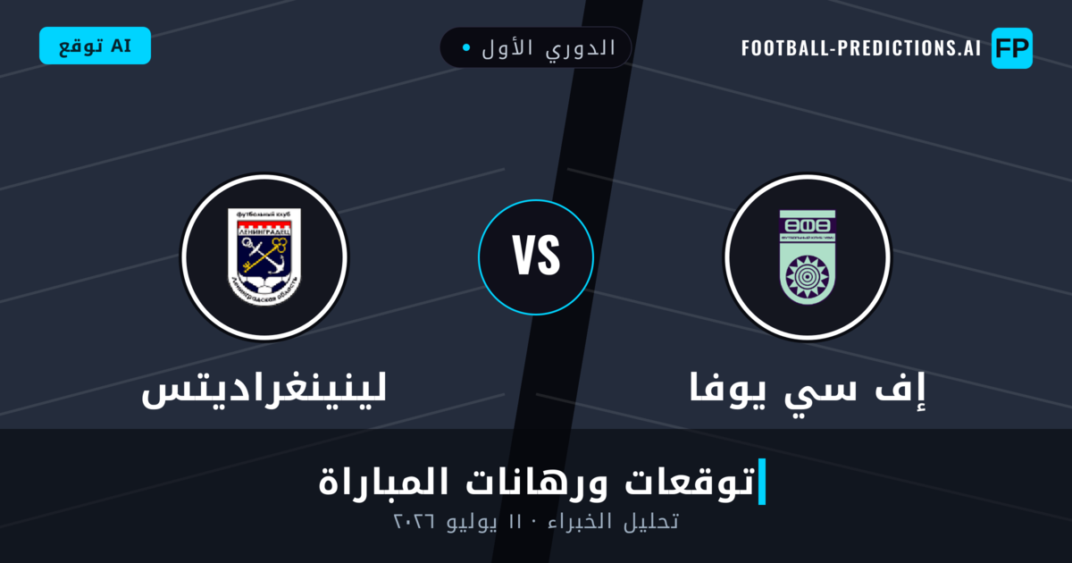 إف سي يوفا ضد لينينغراديتس — توقعات ومعاينة المباراة