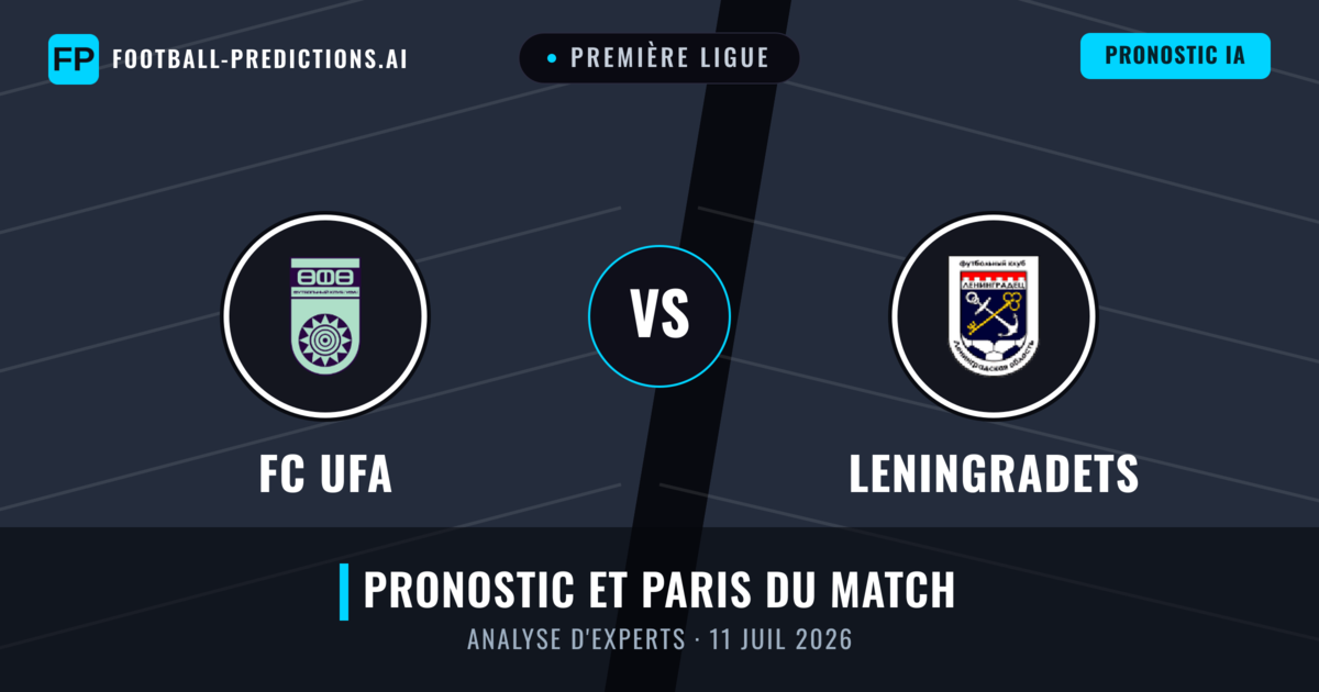 FC UFA vs Leningradets — pronostic et avant-match