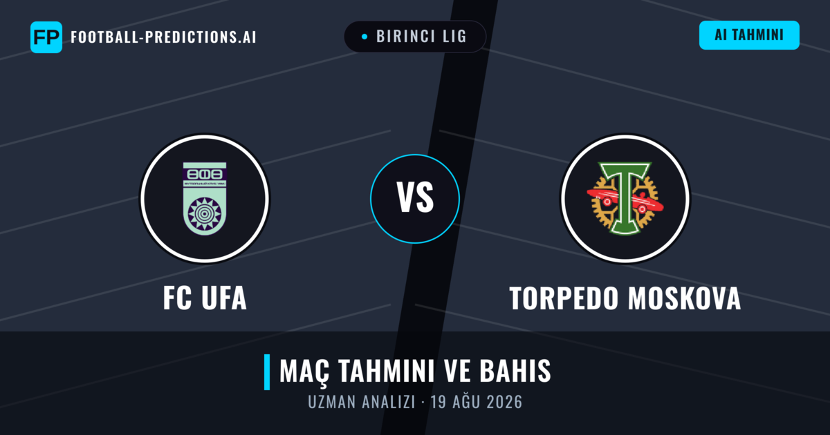 FC UFA - Torpedo Moskova — maç tahmini ve önizleme