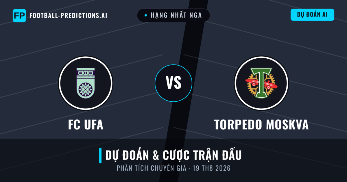 FC UFA vs Torpedo Moskva — dự đoán và xem trước trận đấu