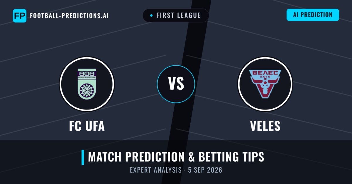 FC UFA vs Veles — match prediction & preview