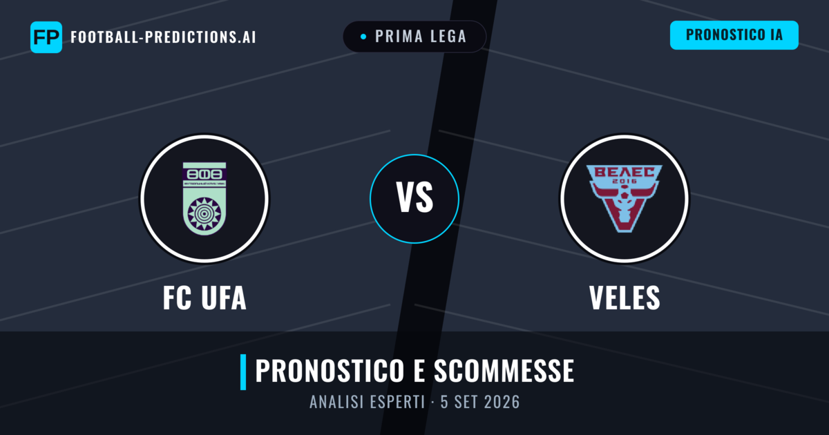 FC UFA vs Veles — pronostico e anteprima del match