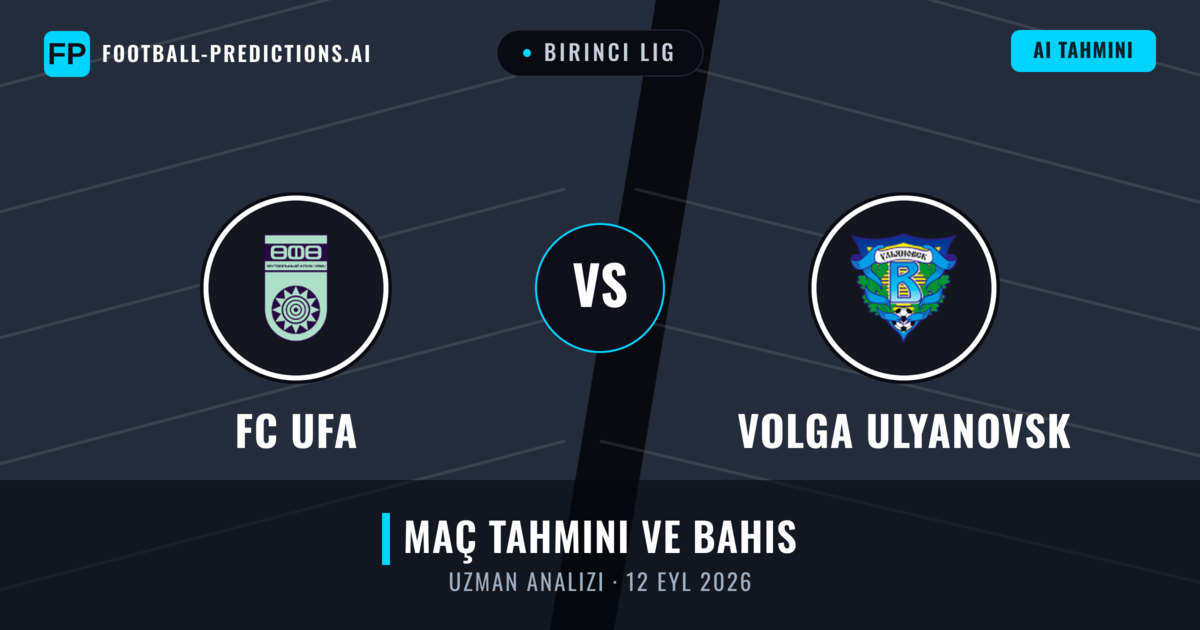 FC UFA - Volga Ulyanovsk — maç tahmini ve önizleme