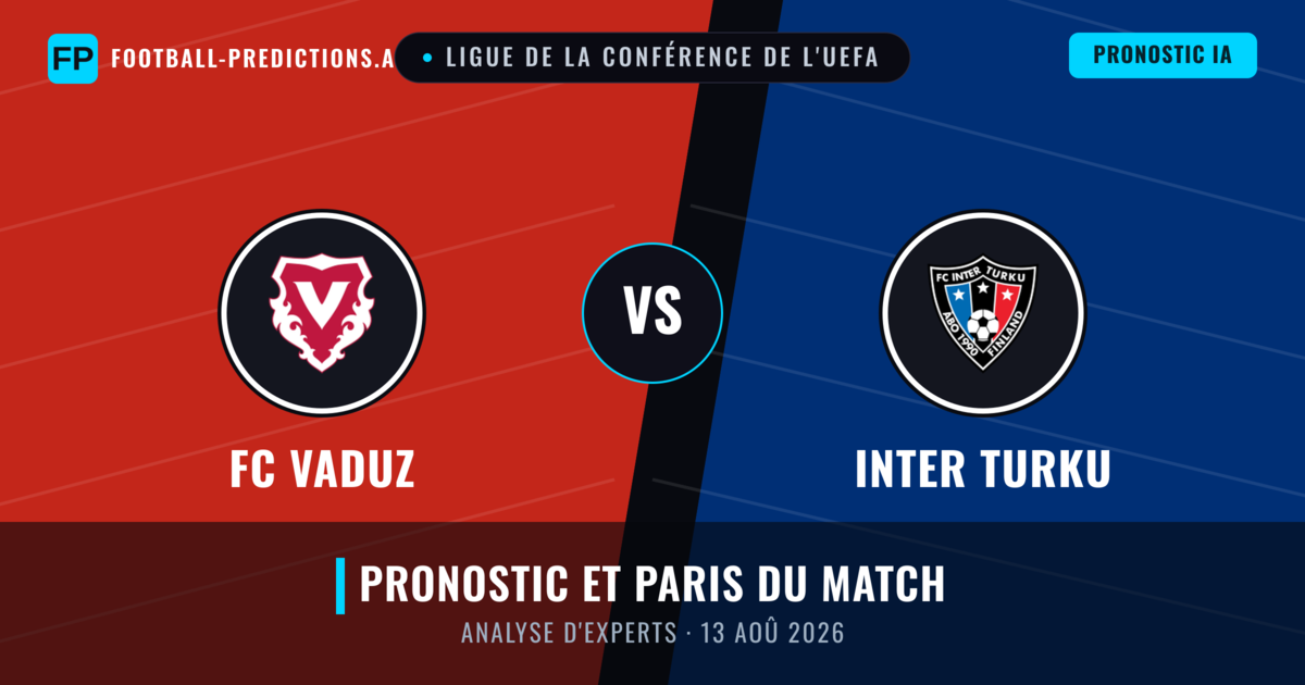 FC Vaduz vs Inter Turku — pronostic et avant-match