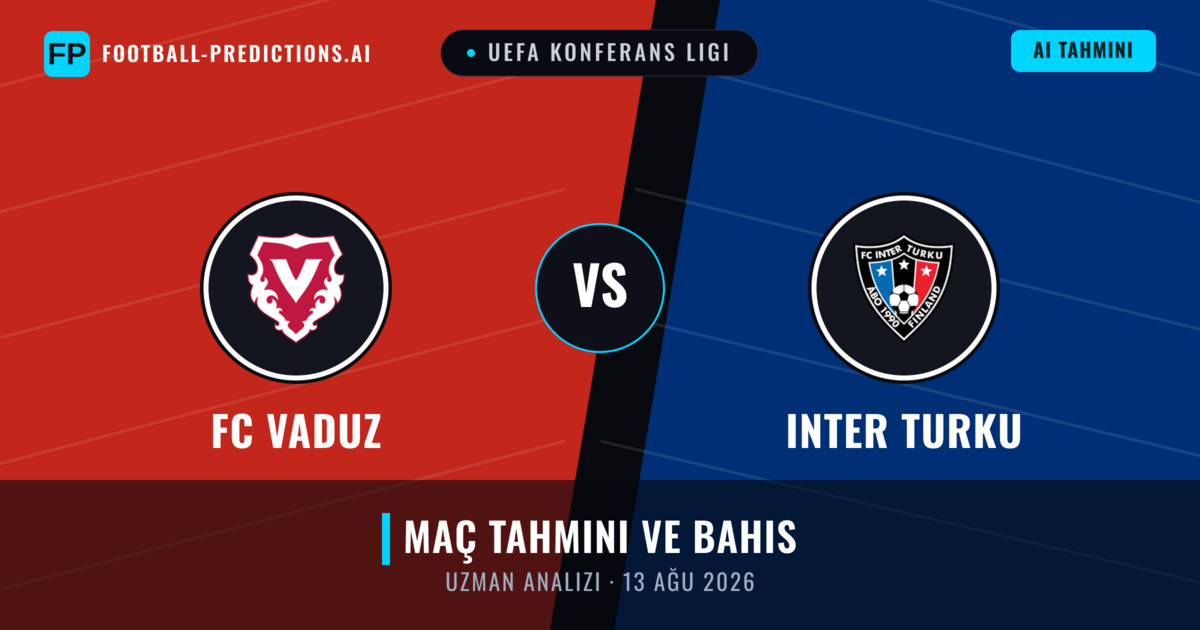 FC Vaduz - Inter Turku — maç tahmini ve önizleme