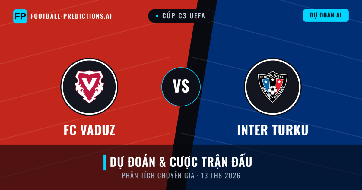 FC Vaduz vs Inter Turku — dự đoán và xem trước trận đấu
