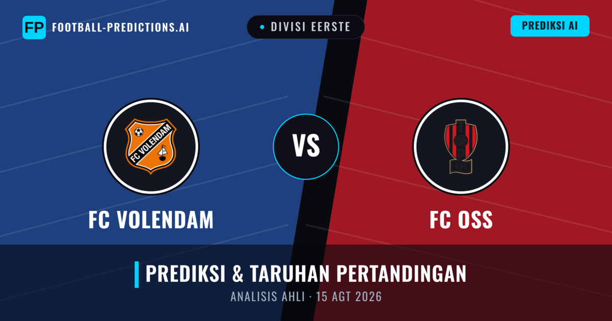 FC Volendam vs FC OSS — prediksi dan pratinjau pertandingan