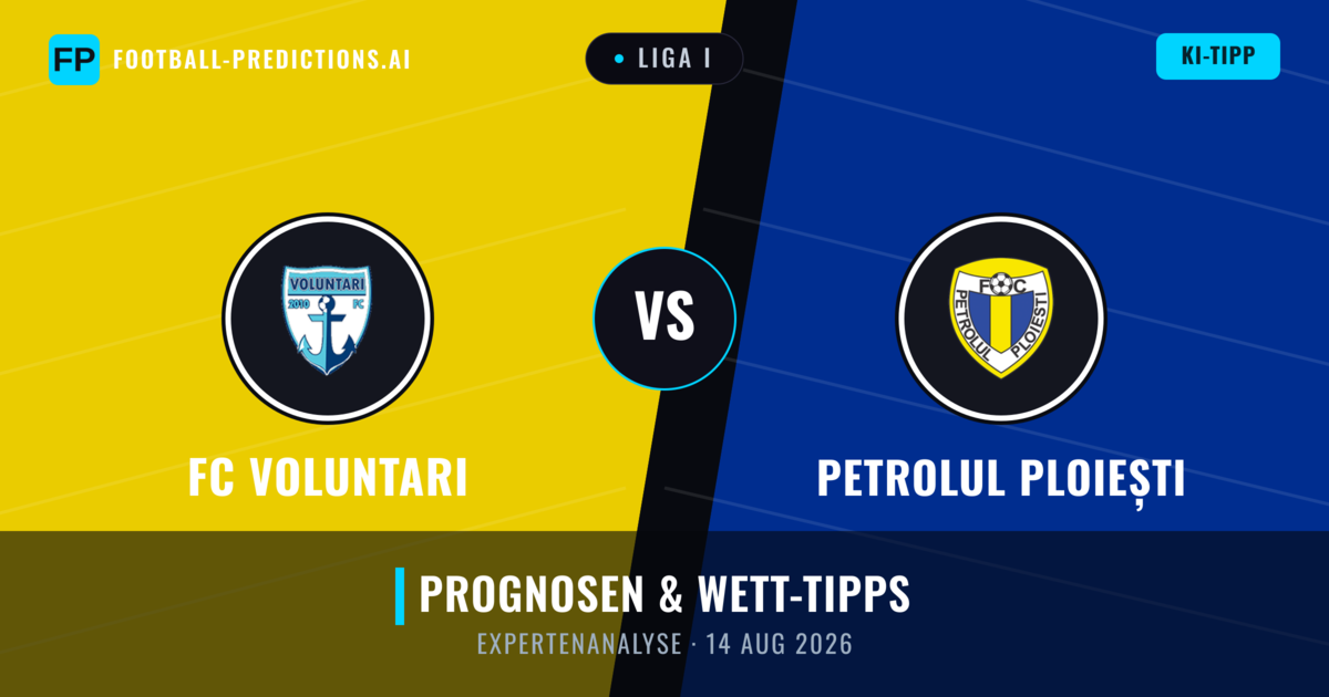 FC Voluntari vs Petrolul Ploiești — Prognose und Spielvorschau