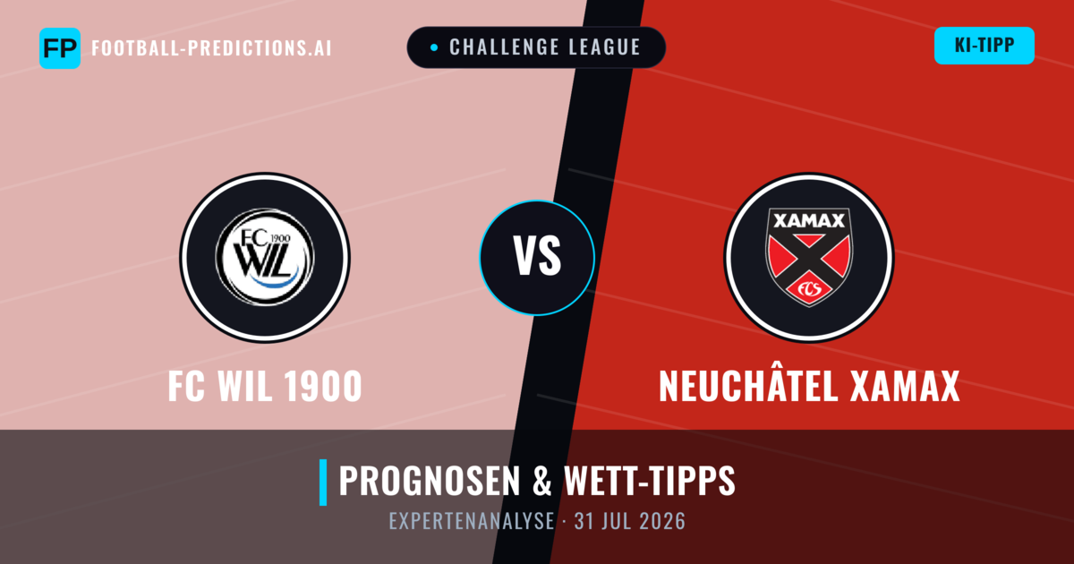 FC WIL 1900 vs Neuchâtel Xamax — Prognose und Spielvorschau