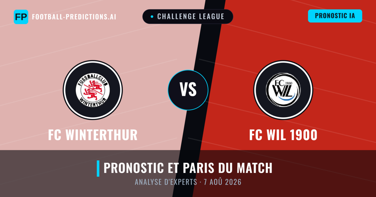 FC Winterthur vs FC WIL 1900 — pronostic et avant-match