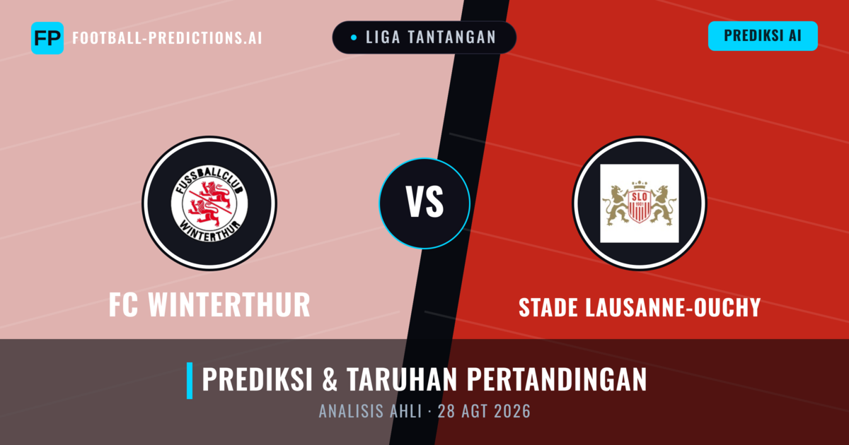 FC Winterthur vs Stade Lausanne-Ouchy — prediksi dan pratinjau pertandingan