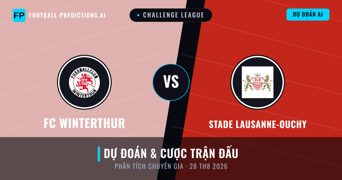 FC Winterthur vs Stade Lausanne-Ouchy — dự đoán và xem trước trận đấu