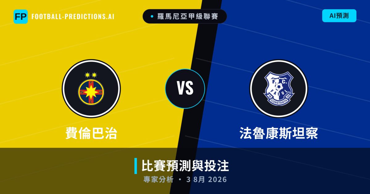 費倫巴治 vs 法魯康斯坦察 — 比赛预测和前瞻
