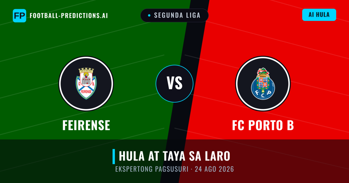 Feirense vs FC Porto B — hula at preview ng laban