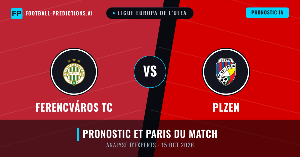 Ferencváros TC vs Plzen — pronostic et avant-match