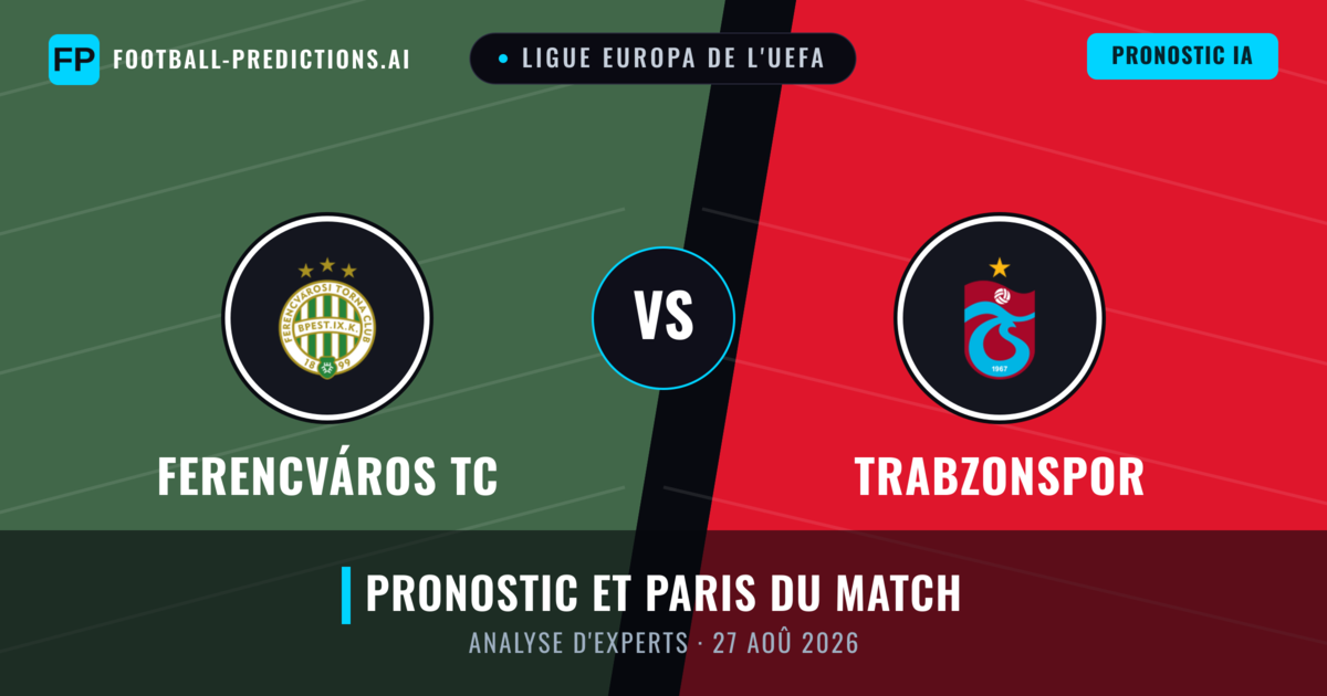 Ferencváros TC vs Trabzonspor — pronostic et avant-match
