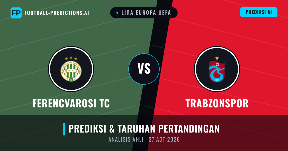 Ferencvárosi TC vs Trabzonspor — prediksi dan pratinjau pertandingan