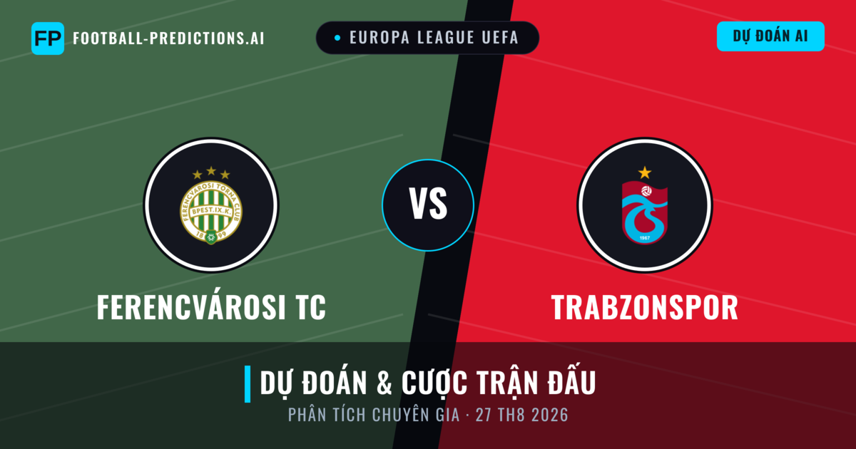 Ferencvárosi TC vs Trabzonspor — dự đoán và xem trước trận đấu