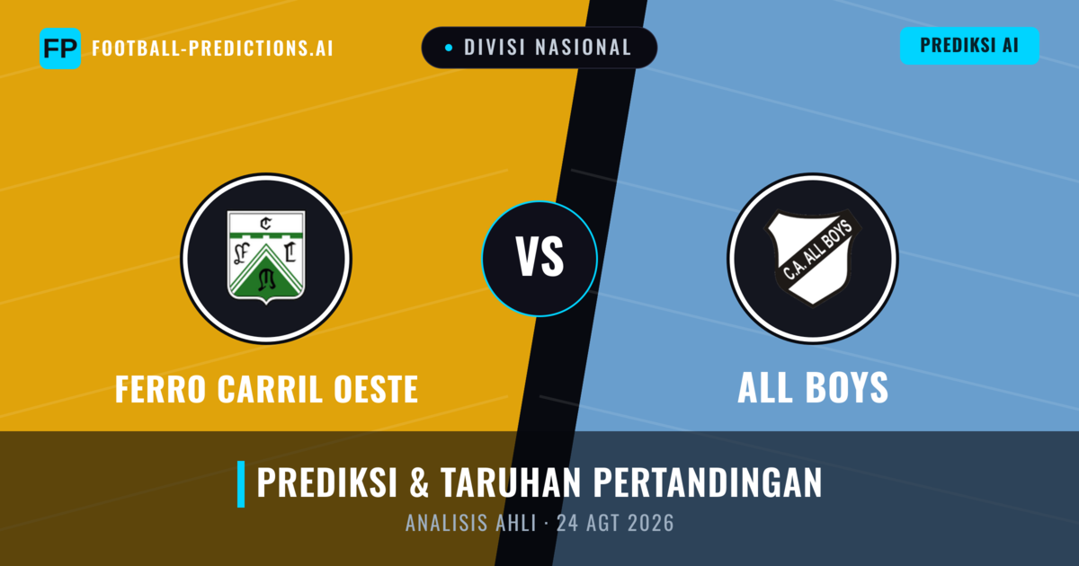 Ferro Carril Oeste vs All Boys — prediksi dan pratinjau pertandingan