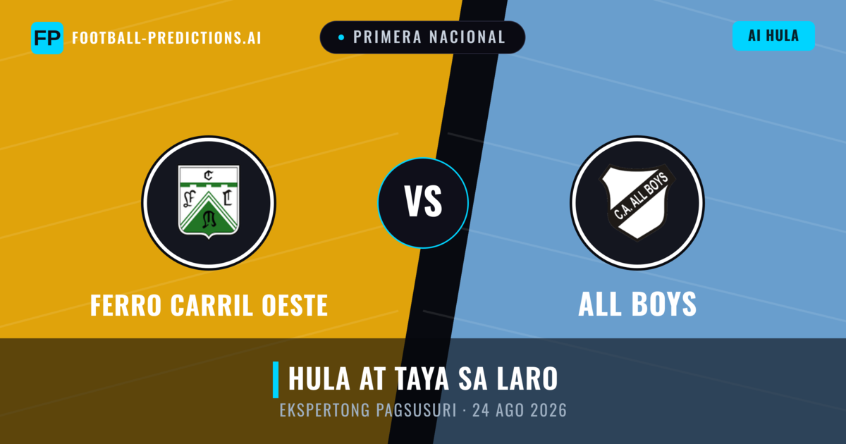 Ferro Carril Oeste vs All Boys — hula at preview ng laban