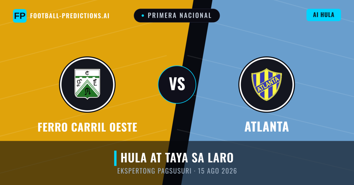 Ferro Carril Oeste vs Atlanta — hula at preview ng laban