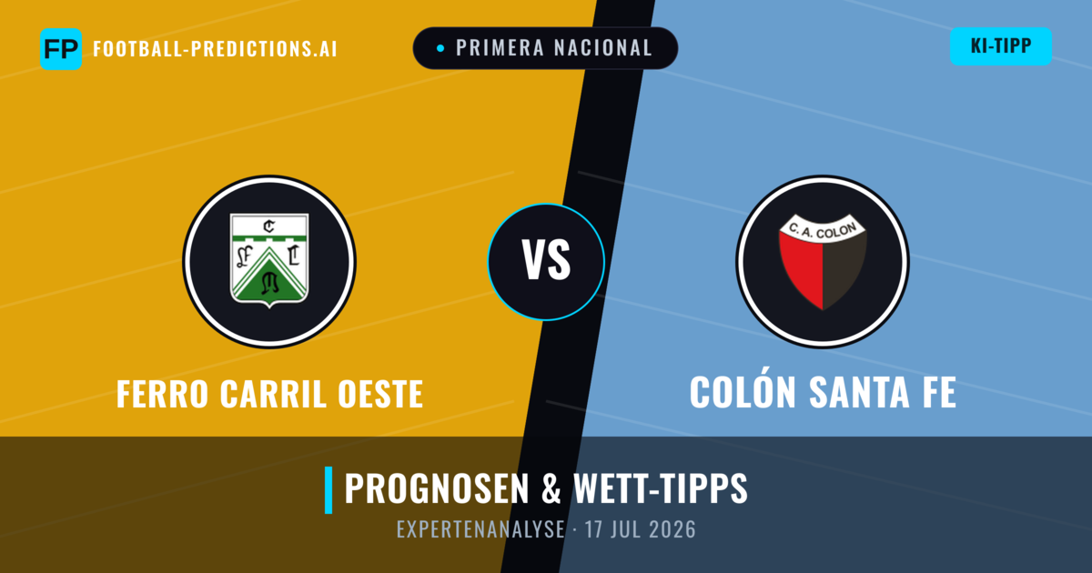 Ferro Carril Oeste vs Colón Santa Fe — Prognose und Spielvorschau