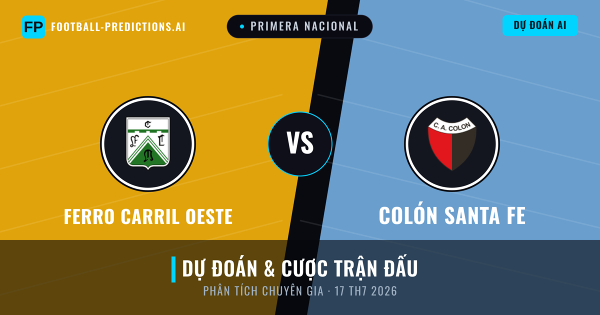 Ferro Carril Oeste vs Colón Santa Fe — dự đoán và xem trước trận đấu