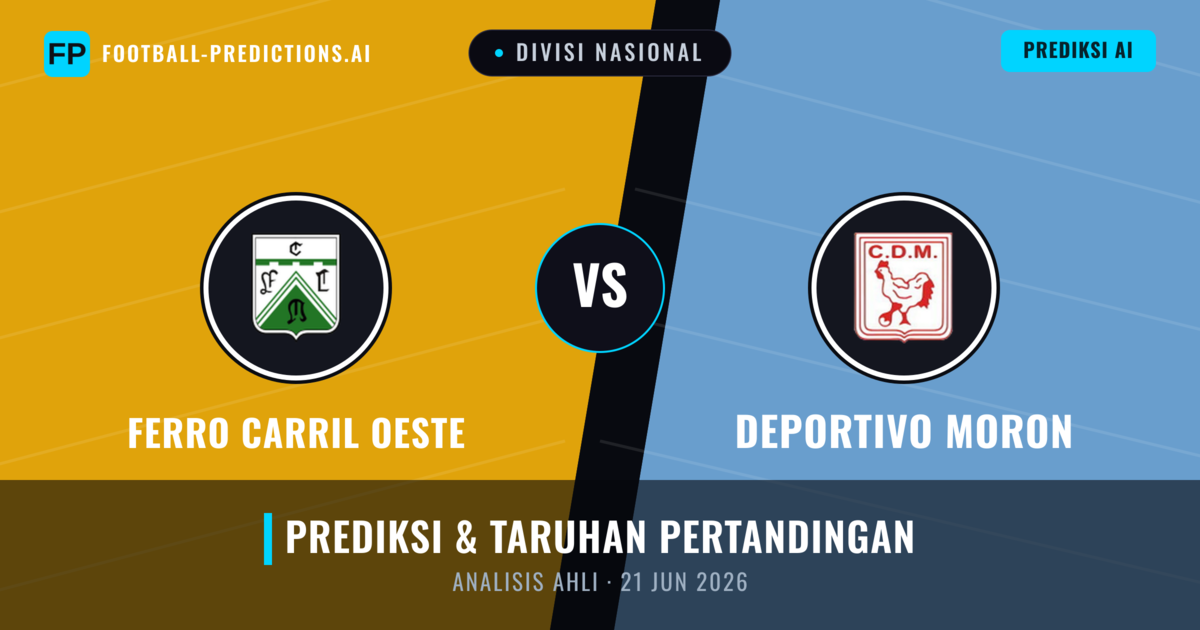 Ferro Carril Oeste vs Deportivo Morón — prediksi dan pratinjau pertandingan