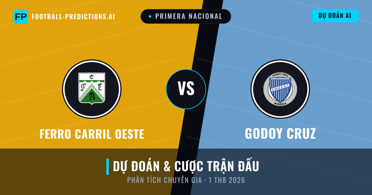Ferro Carril Oeste vs Godoy Cruz — dự đoán và xem trước trận đấu