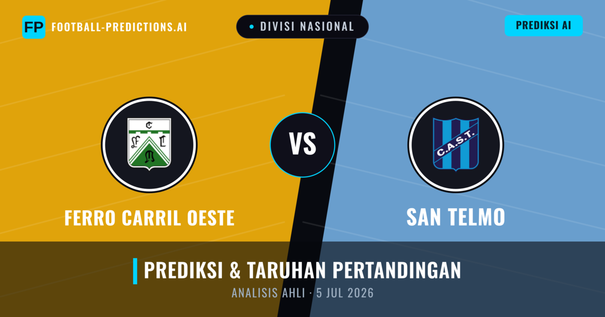 Ferro Carril Oeste vs San Telmo — prediksi dan pratinjau pertandingan