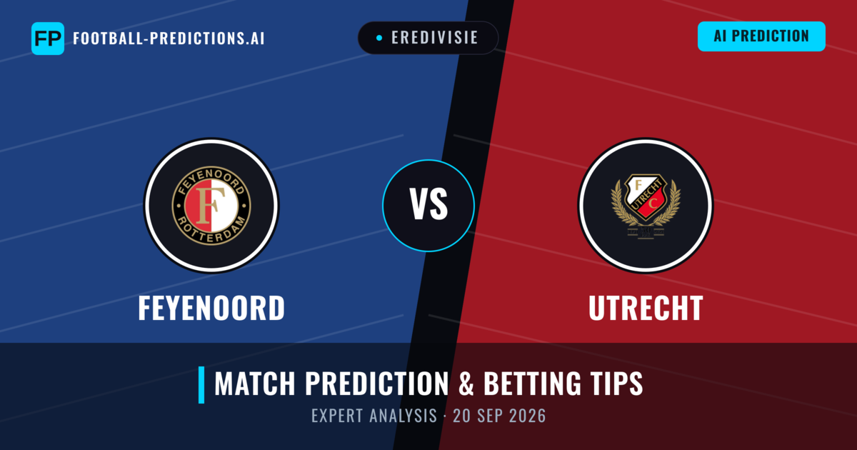 Feyenoord vs Utrecht — match prediction & preview