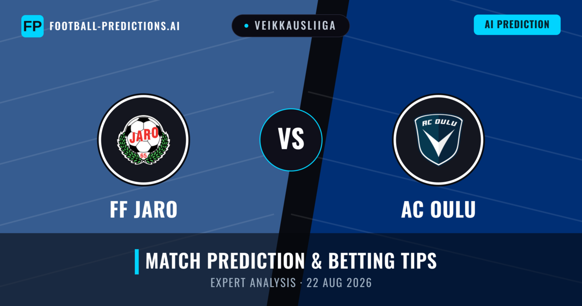 FF Jaro vs AC Oulu — match prediction & preview