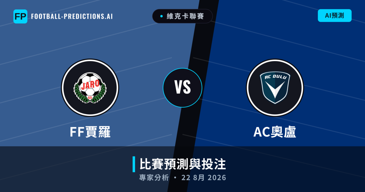 FF賈羅 vs AC奧盧 — 比赛预测和前瞻