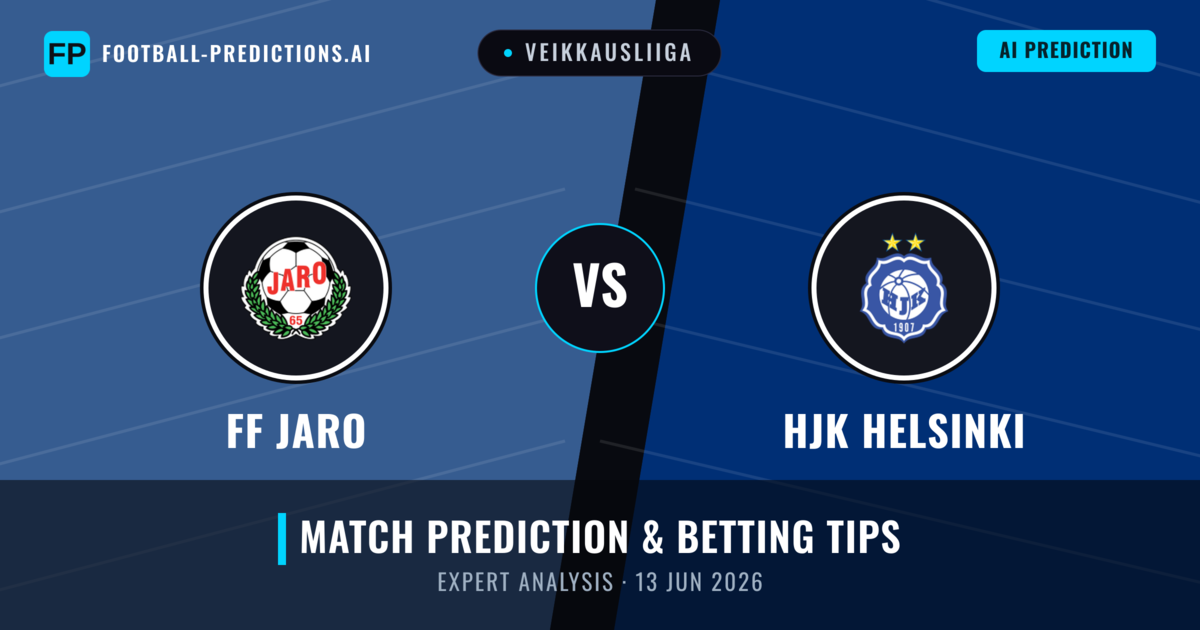 FF Jaro vs HJK Helsinki — match prediction & preview