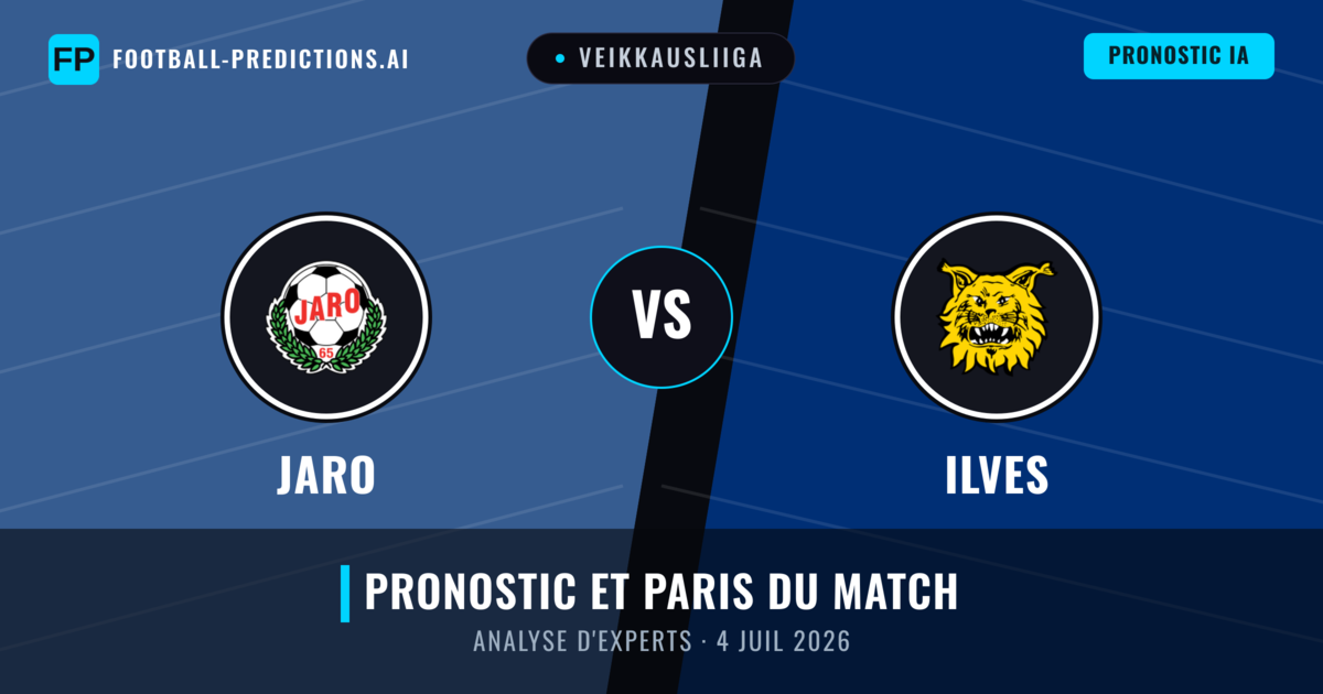 Jaro vs Ilves — pronostic et avant-match